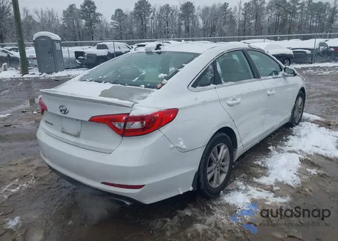 2016 Hyundai Sonata Se z USA, uszkodzony, nr VIN 5NPE24AF0GH431915